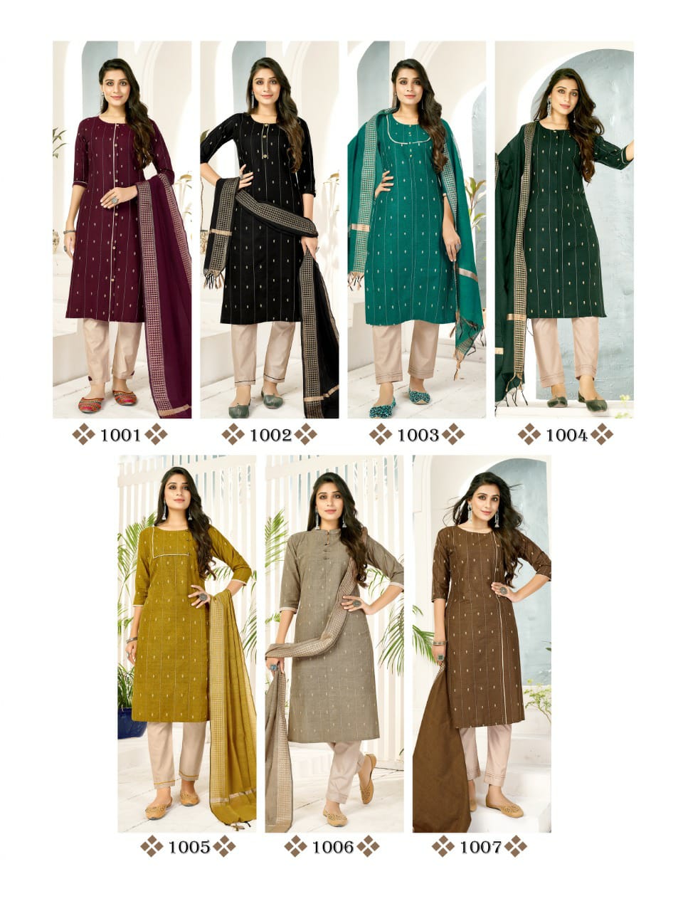 Fiesta naveli 3 Festive Wear Viscose Jacquard Butta Designer Latest Ready Made Collection
